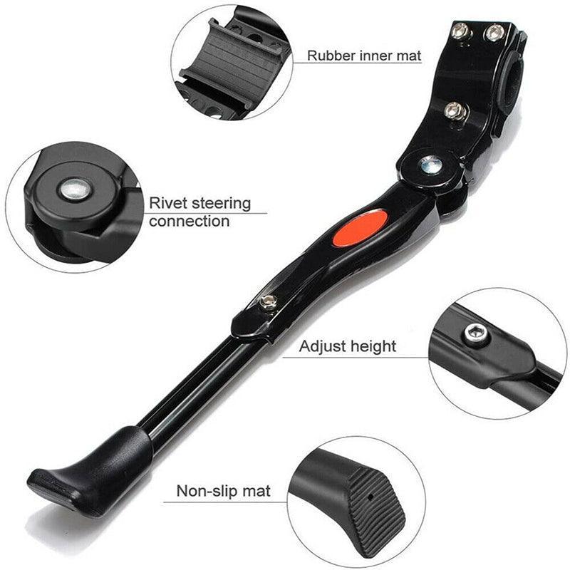 Rear Adjustable Kickstand for Mountain Bicycle Road Bike Parking Support Leg