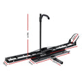 NNEDSZ Motorcycle Motorbike Carrier Rack 2 Towbar Arm Rack Dirt Bike Ramp Steel