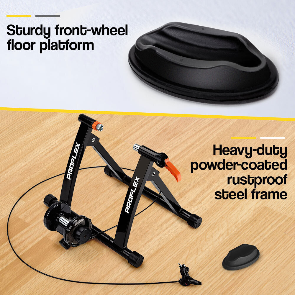 NNEMB Indoor Bicycle Trainer-Bike Cycling Stationary Magnetic Stand Training