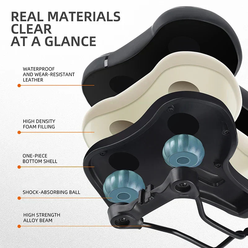 Shockproof Bike Saddle