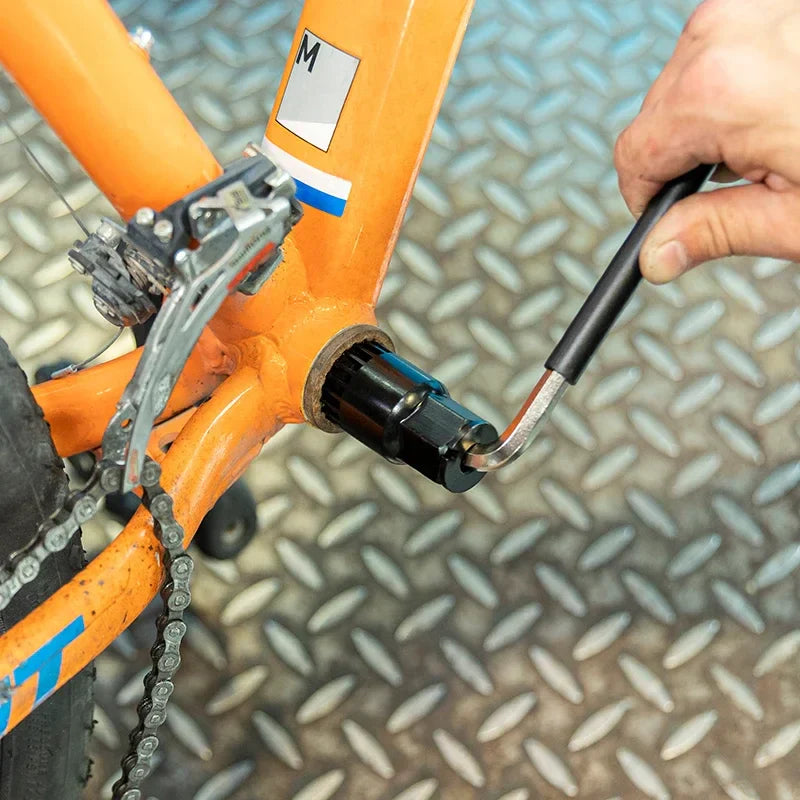44-in-1 Professional Bicycle Repair Tool Kit Multifunction Grey